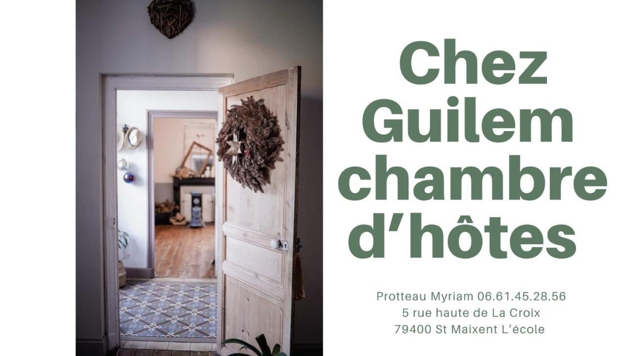 Saint-Maixent-lʼÉcoleChez Guilem住宿加早餐旅馆 外观 照片